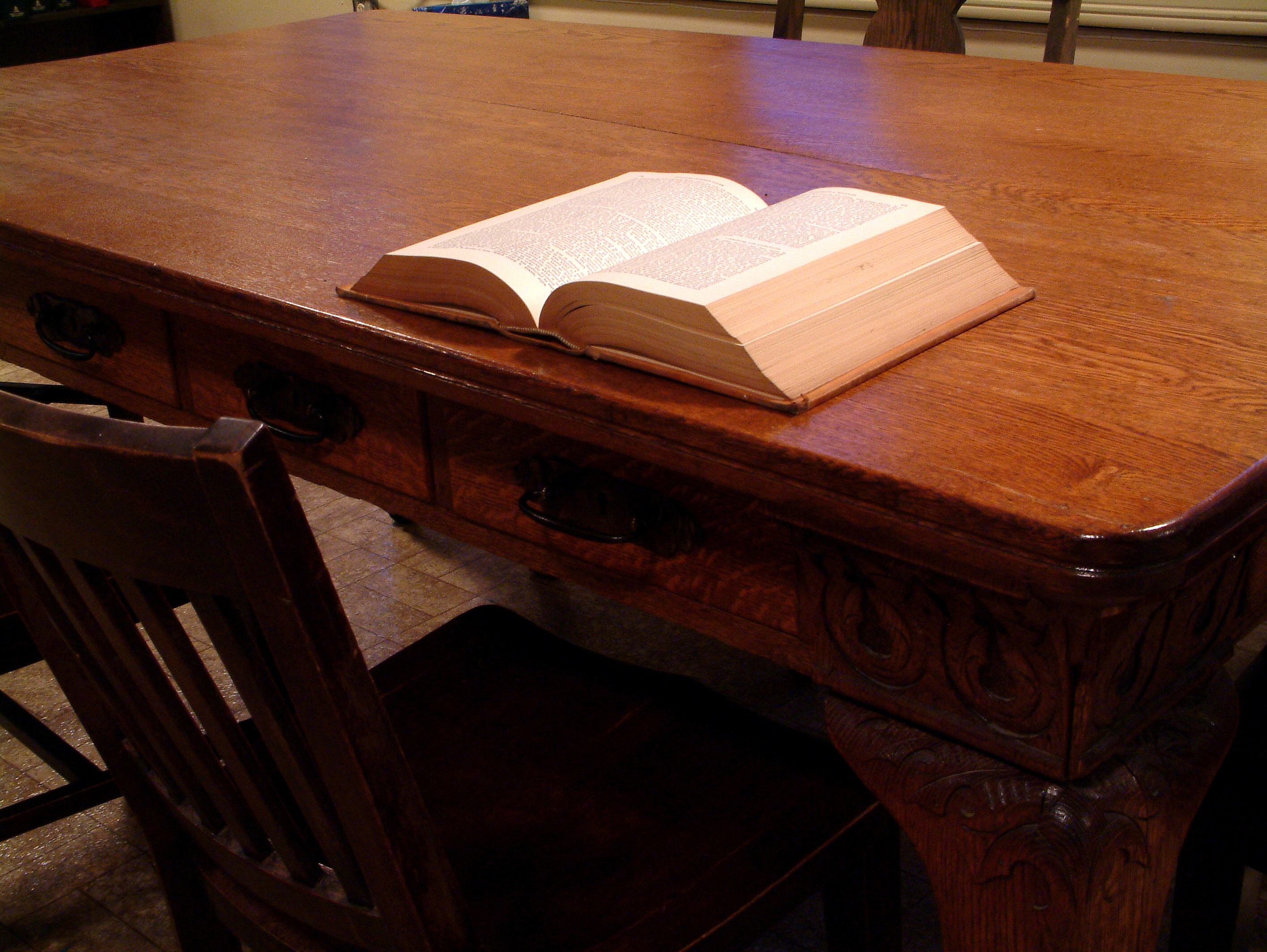 Book On Desk